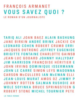 cover image of Vous savez quoi ?